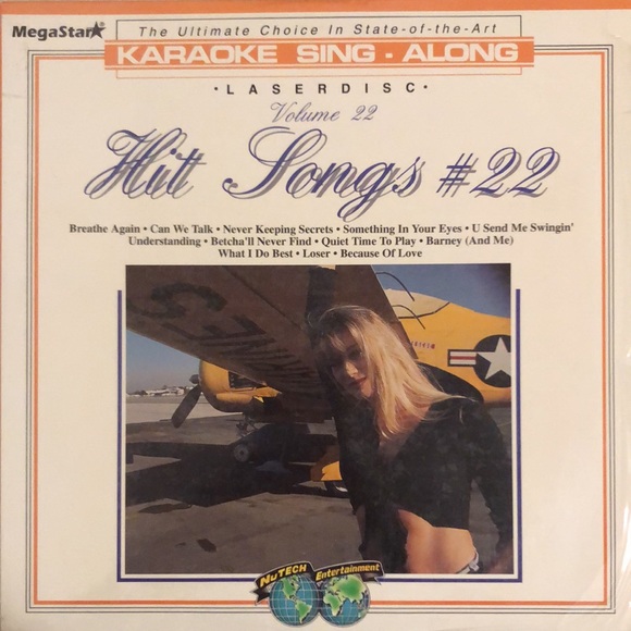 Karaoke Sing-Along Laserdisc Vol. 22 Hit Songs #22 Laser Disc '94 - Picture 3 of 10